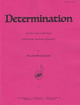 Determination Tuba and Piano - opt. trombone, baritone or bassoon cover